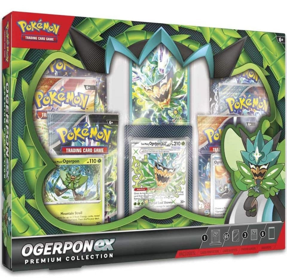 Pokémon TCG: Ogerpon EX Premium Collection Box