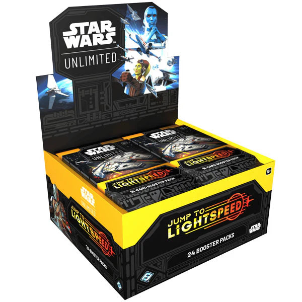 Star Wars™: Unlimited – Jump to Lightspeed Booster Box Display (24 Booster Packs)