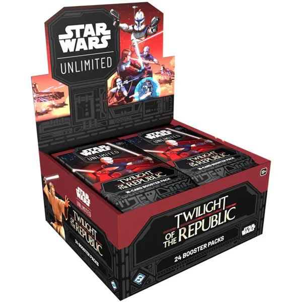 Star Wars™: Unlimited – Twilight of the Republic Booster Box Display (24 Booster Packs)
