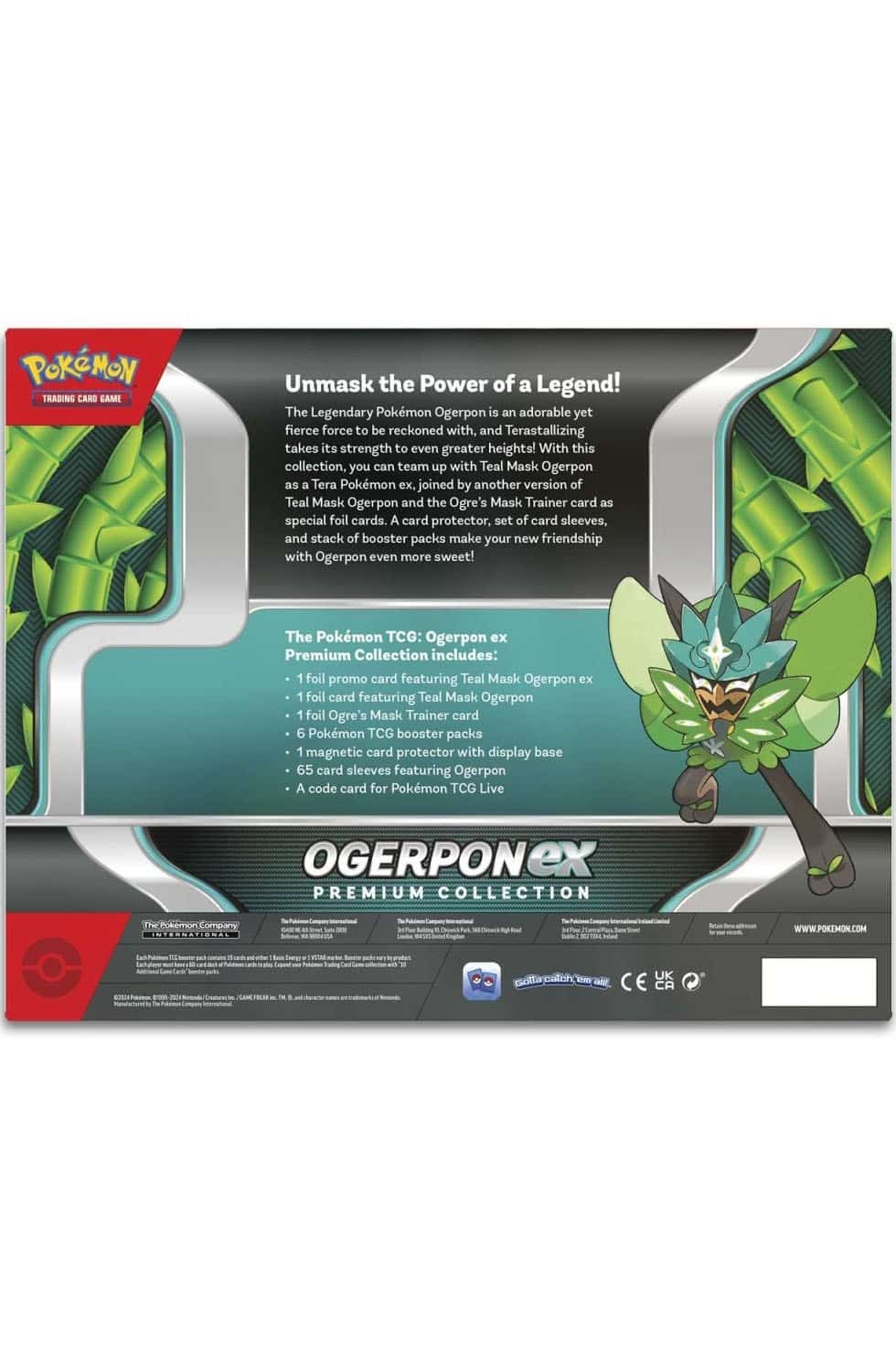 Pokémon TCG: Ogerpon EX Premium Collection Box
