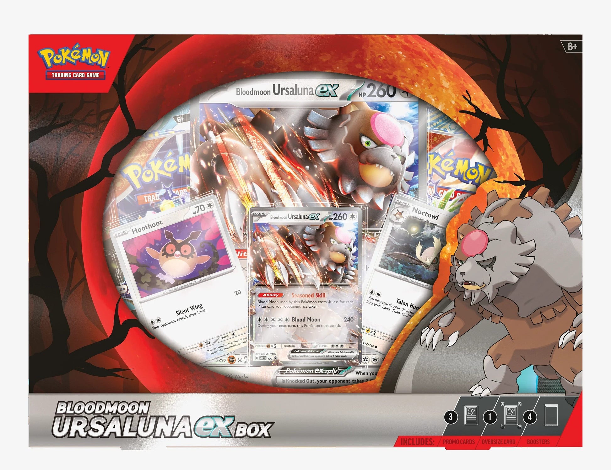 Pokémon TCG: Bloodmoon Ursaluna EX Box